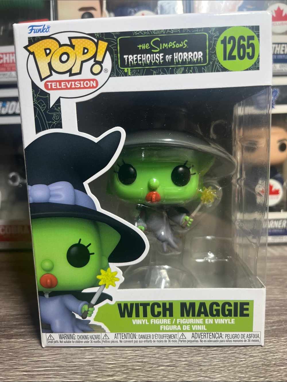 Funko Witch Maggie Pop! Vinyl Figure in Green and Black